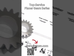 Excavadora de construção de aço preto de viagem ou balanço de engrenagem planetária para acionamento hidráulico do motor