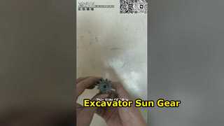Tipo redutor planetário TM09 Escavadeira Travel 1 Stage Sun Gear Motor Parts com alta precisão Reliab