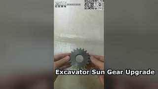 Engrenagem Sun de 1 estágio do balanço da máquina escavadora da elevada precisão YN32W01007P1 SK200-5 para máquina escavadora resistente