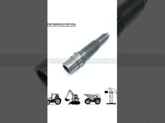 Bomba de engrenagem do eixo do motor de deslocamento da escavadeira ZE85E personalizada para oficinas de reparo de máquinas em material de aço