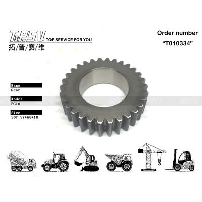 Cor preta e desempenho PC10 Excavator Travel 2 Stage Planetary Gear