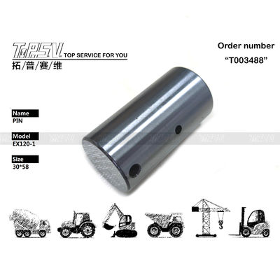 4186262 Preto EX120-1 Pin de engrenagem giratória de escavadeira para sistema de transmissão