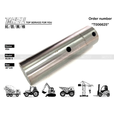 Pino da Engrenagem de Deslocamento da Escavadeira R130-5 com Acionamento do Motor Hidráulico