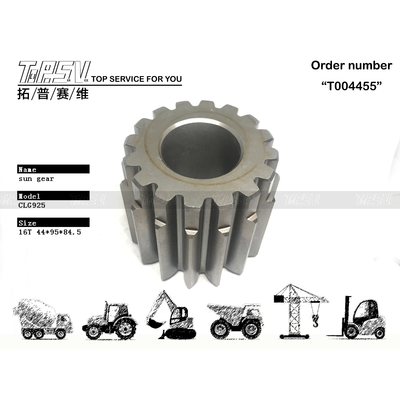 CLG925 Swing Excavator 2 Stage Sun Gear Feito de aço Fácil de instalar