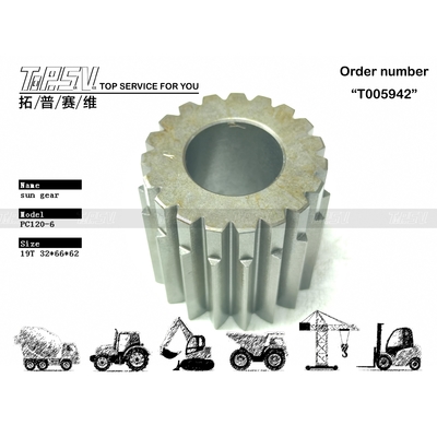Motor de acionamento do engrenagem solar de 2 estágios de deslocamento da escavadeira PC120-6 em construção pesada