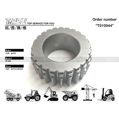 Disponibilidade de óleo de engrenagem para manutenção E180 Excavadora Viagem 2 Etapa Solar Engrenagem de aço