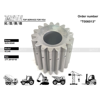 XKAH-01217 Motor de Acionamento do Engrenagem Solar de 2 Estágios para Deslocamento de Escavadeira EC140B de Alta Durabilidade para Tarefas Pesadas