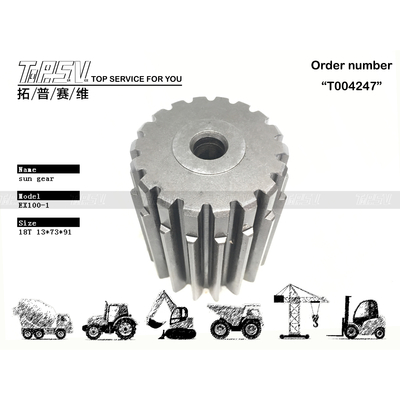 3037607 Alta precisão EX120-1 Excavadora balançar 2 estágio Sun Gear para sistema de transmissão