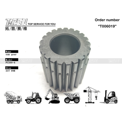 20Y-27-22130 Motor Hidráulico de Acionamento PC200-6 Escavadeira de Deslocamento 2 Estágios Engrenagem Solar Fabricada em Aço para Fácil Instalação e Operação Suave