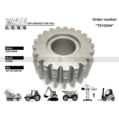 094-6432 Motor de engrenagem solar de 2 estágios para deslocamento de escavadeira E300B durável com redutor planetário, alta durabilidade