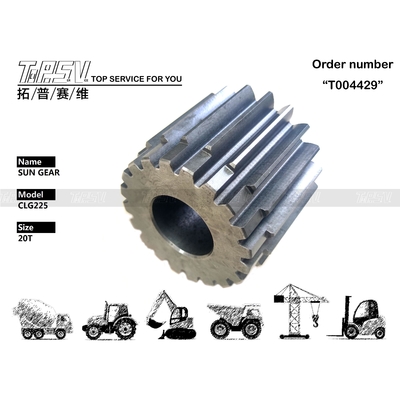 41A0110 Manutenção do motor hidráulico e do óleo de engrenagem para a escavadeira CLG225 Swing 2 Stage Sun Gear Parts Guaranteed