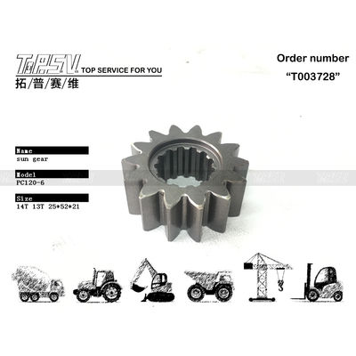 203-26-61150 Fácil de Instalar PC120-6 Excavadora Viagem Solar Gear com Motor Hidráulico Pronto para Embarque