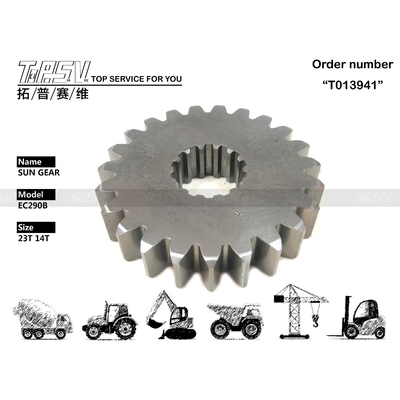 SA7117-38371 Engrenagem Solar de 1 Estágio para Deslocamento de Escavadeira EC290B em Aço de Alta Durabilidade para Tamanhos Personalizáveis e Duráveis