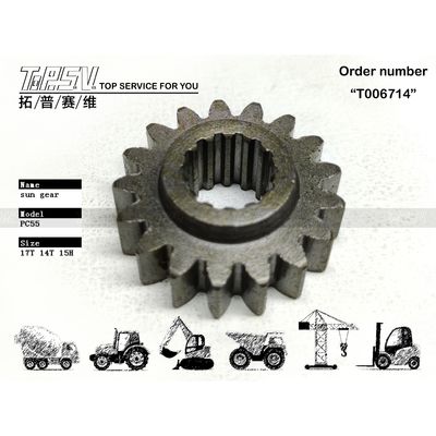 Fácil Instalação Engrenagem Solar de Deslocamento para Escavadeira PC55 Disponibilidade Fácil de Instalar País de Origem
