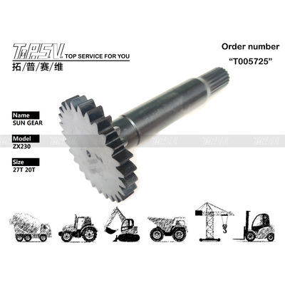 2051204 Embalagem de transporte de saco negociado ZX230-3 Engrenagem solar de 1 estágio de deslocamento de escavadeira Usada em acionamento de máquinas de escavadeira Tipo de acionamento Motor hidráulico