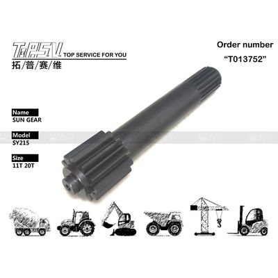 Desempenho do Redutor Planetário para Escavadeira SY215, Translação, 1 Estágio, Engrenagem Solar, Alta Durabilidade e Compatibilidade com Vários Modelos