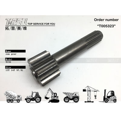 Alta precisão YC35-6 Excavator Travel 1 estágio Sun Gear Drive Motor para desempenho confiável e duradouro