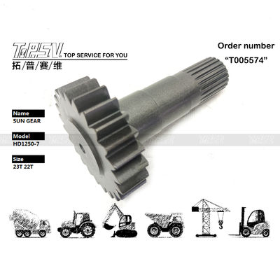 Engrenagem Solar de 1 Estágio para Deslocamento de Escavadeira HD1250-7 de Alta Durabilidade para Maquinaria de Escavadeira de Longa Duração