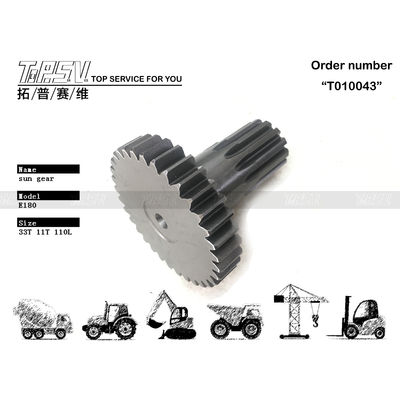 Mineração de Energia Escavadeira E180 Deslocamento 1 Estágio Engrenagem Solar com Óleo de Engrenagem de Longa Duração e Manutenção