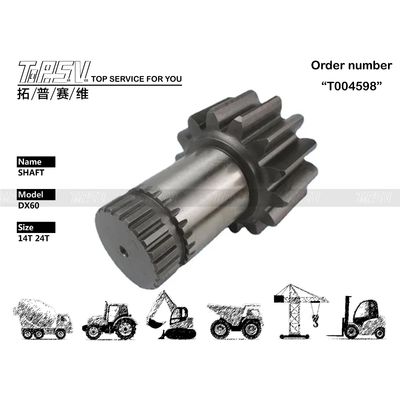 Peças de pivô de balanço da escavadeira DX60 de aço e prontas para envio imediato