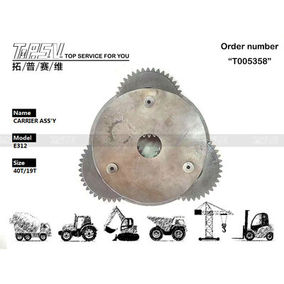Dispositivo ASSY Transportador de 1 Estágio para Escavadeira E312 de Mineração de Energia em Preto para Produtividade