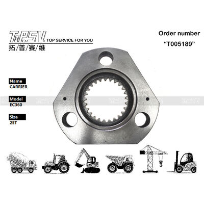 Motor Hidráulico de Acionamento para Escavadeira EC290BLC, Deslocamento em 1 Estágio, Cor Preta, Peça para Equipamento de Construção Pesada com Longa Vida Útil