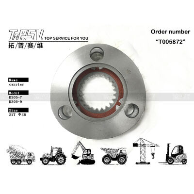 XKAQ-00189 Aço de mineração de energia R305 Excavadora Viagem de 2 estágios transportador planetário componentes duráveis pesados para máquinas de construção
