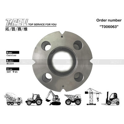 SA7117-30210 Instalação de malhas de engrenagem EC210 Excavadora Viagem 2 Etapas Dispositivo hidráulico transportador construído com materiais de aço que fornece e transmissão hidráulica de energia