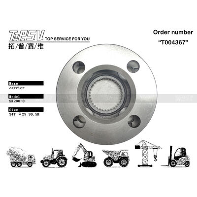 YN32W01058P1 SK210-8 Escavadeira Escavadeira Robusta Balanço da Escavadeira Transportador Planetário de 2 Estágios Projetado para Compatibilidade em Diferentes Marcas e Modelos de Escavadeiras