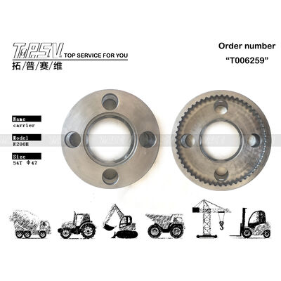 096-4232 Acionamento do Motor Hidráulico para Deslocamento da Escavadeira E200B, Transportador de 3 Estágios, Componente Durável Projetado para Deslocamento Suave e Estável de Equipamentos Pesados