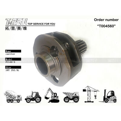 203-26-51142 Preto PC100-5 Excavadora Balanço transportador planetário Compatível com Excavadoras Marcas Modelos Componente de Máquinas Pesadas de Engenharia de Precisão