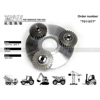 JY210 Excavadora balança 1 estágio transportador ASSY Peças para balança de acionamento Excavadora peças sobressalentes