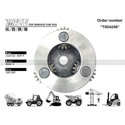 Peças ASSY do Transportador de 2 Estágios da Giro da Escavadeira EX60-2 para Peças de Reposição da Escavadeira com Acionamento de Giro