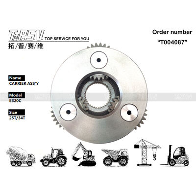 E320C Excavadora Swing 2 Stage Carrier ASSY Peças de reposição para escavadora Swing Drive