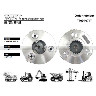 086-0799 E120B Excavadora balança portadora de 2 estágios ASSY Peças de reposição de escavadora