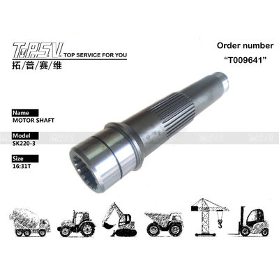 qualidade  2441U739S1 Excavator Hydraulic Motor Shaft FOR KOBELCO SK220-3 SK220-4 fábrica