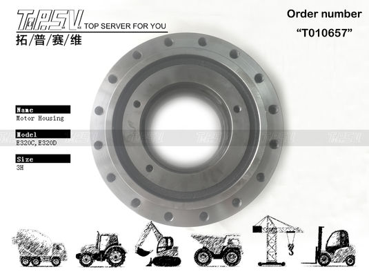 qualidade  E320D Excavator Final Drive Parts Black Hub Housing 148-4716 Heat Treatment fábrica