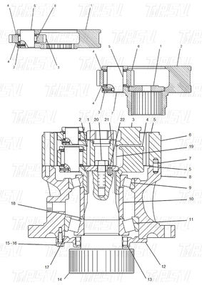 Catálogo Bolt-on Design Excavator Swing Drive Parts for CATERPILLAR Excavator Marcas e Modelos 114-8226 E312-A