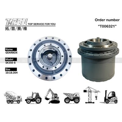 LC15V00026F1 Redutora de caixa de engrenagens de montagem para diferentes modelos de escavadeira SK350-8