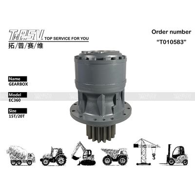 SA823027000 Excavadora com motor de viagem de longa duração, preta EC360 para trabalhos pesados