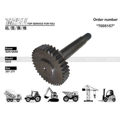 Viagem 1st Stage E315A Excavator Sun Gear para sistema de transmissão 102-6520