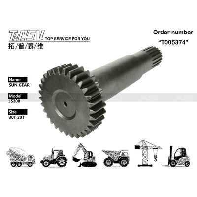 JS200 Excavadora Sun Gear em transmissão 20/951592 resistência ao desgaste para reparação