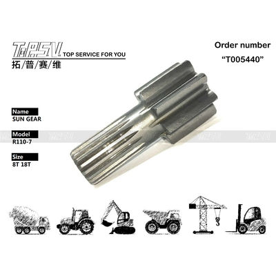 XKAY-01758 Excavadora Custom Drive Final Engrenagens R110-7 Viagem 1st Stage