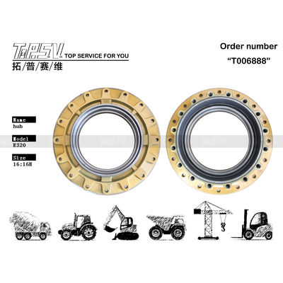 Resistência ao desgaste E320 Excavador Final Drive Hub 114-1486 Instalação de parafusos