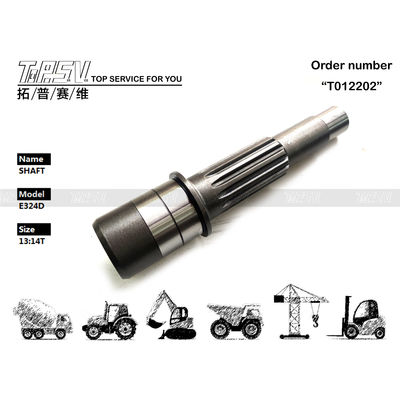 209-5894 Precision E323 Excavator Travel Hydraulic Motor Shaft com malha de engrenagem