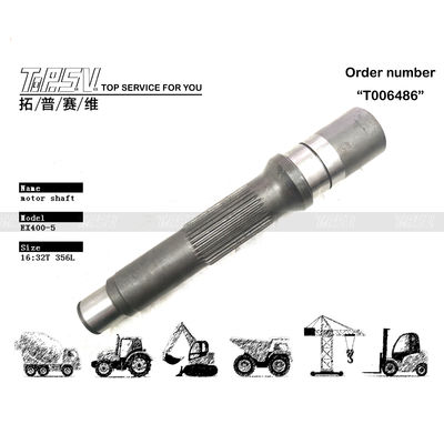 EX400-5 Excavadora de viagem eixo hidráulico 0352203 com tratamento térmico