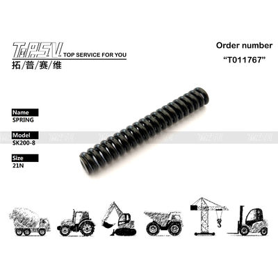 YN15V00037S114 Alta Durabilidade SK210-8 Viagem de escavadeira Primavera de motor hidráulico usada em máquinas de escavadeira