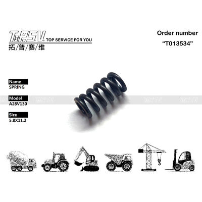 179-6916 A28V130 Molas de compressão pesadas para escavadeiras Motor de ventilador hidráulico