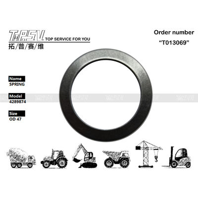 HPK055 4289874 Peças de bomba hidráulica de escavadeira Primavera de disco OD47.5 Preto