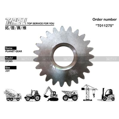 Black Durability SY365 Excavator Swing 2 Stage Planetary Gear para transmissão de energia